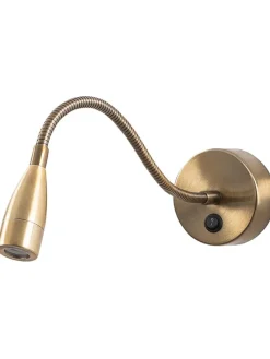 Wandleuchte in Gold - (L)40 cm