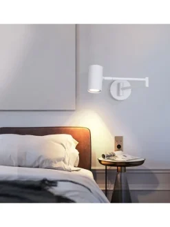 Wandleuchte in weiß GU10 schwenkbar