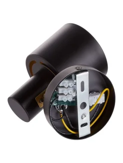 Wandleuchte ISAK in Schwarz