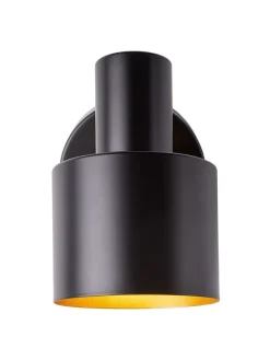 Wandleuchte ISAK in Schwarz