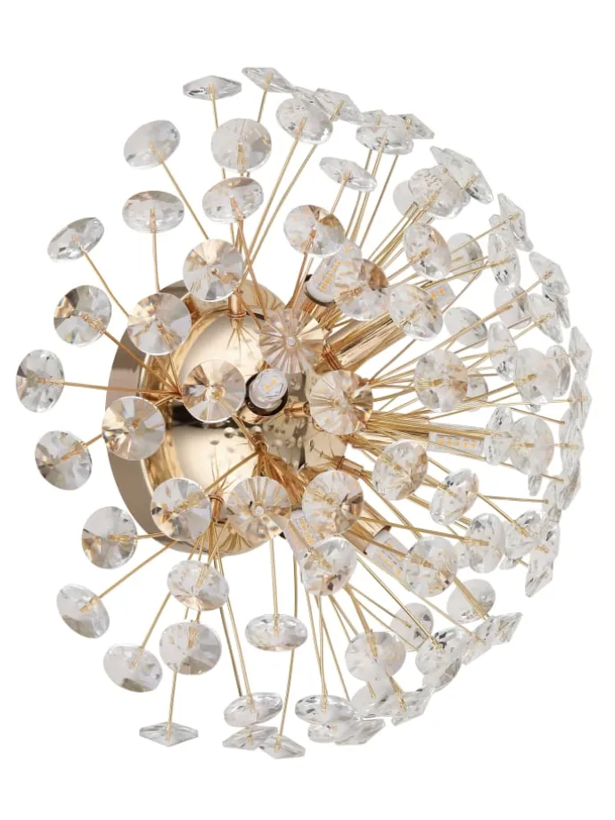 Wandleuchte "KATRINA" in gold