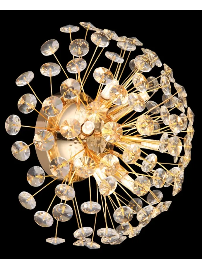 Wandleuchte "KATRINA" in gold