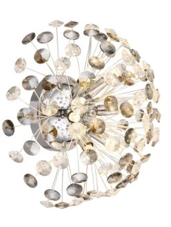 Wandleuchte "KATRINA" in silver