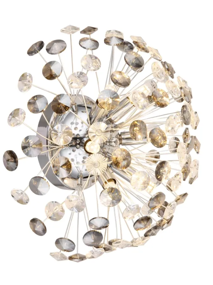 Wandleuchte "KATRINA" in silver