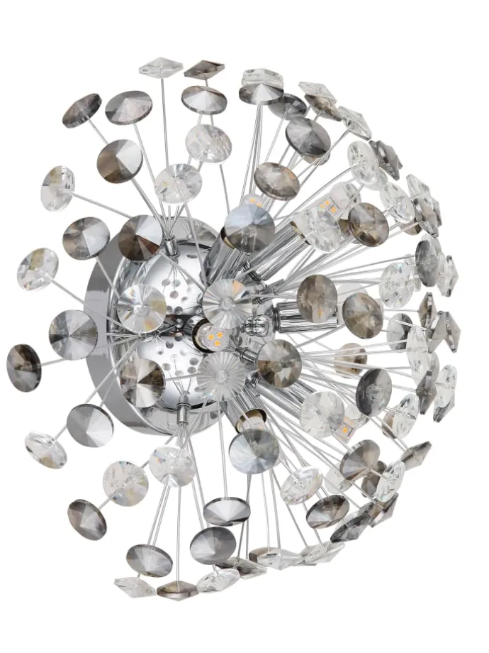 Wandleuchte "KATRINA" in silver