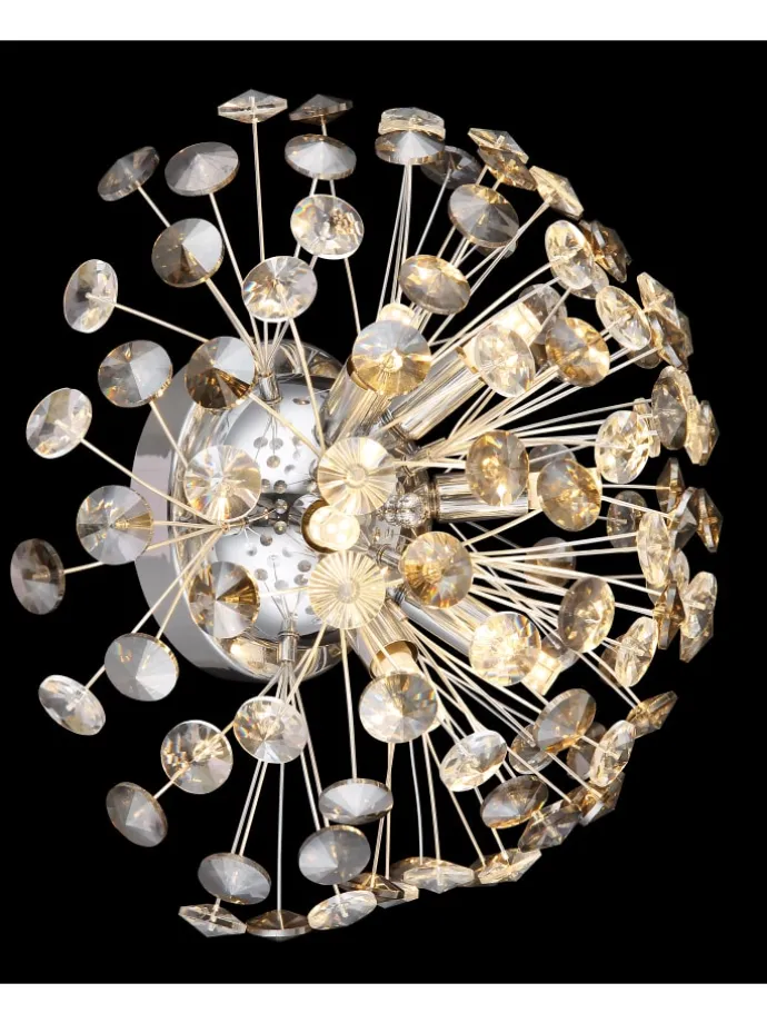 Wandleuchte "KATRINA" in silver