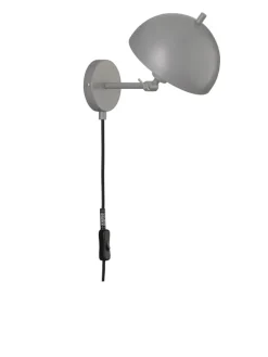 Wandleuchte Kia in grau - (H) 25 cm x (B) 18 cm