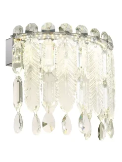 Wandleuchte "KLUNKA" in silver