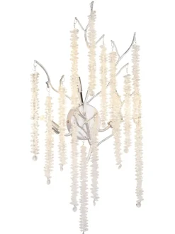 Wandleuchte "LAVERNE" in silver