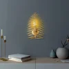 Wandleuchte "Leaf" in Gold - (B)20 x (H)30 cm