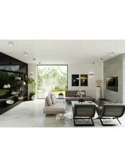 Wandleuchte LORUM 1 in Grau aluminium quadratische moderne Lampe G9 NICE LAMPS