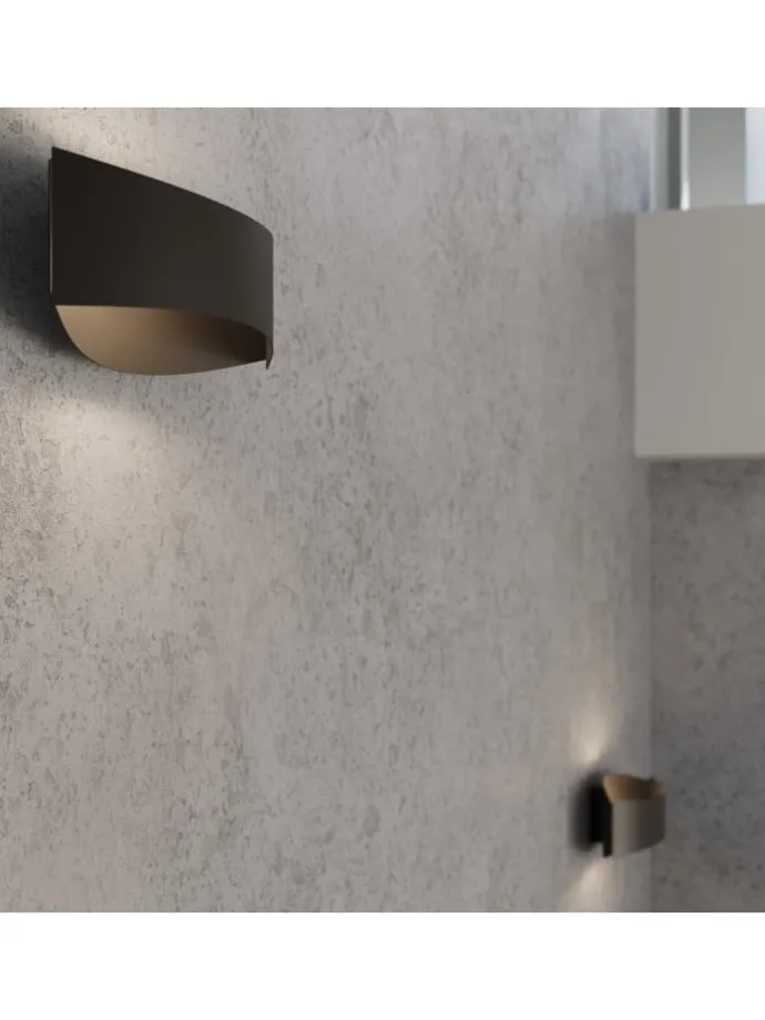 Wandleuchte LUTO schwarz H 12