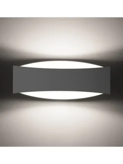 Wandleuchte LUTO weiß H 12