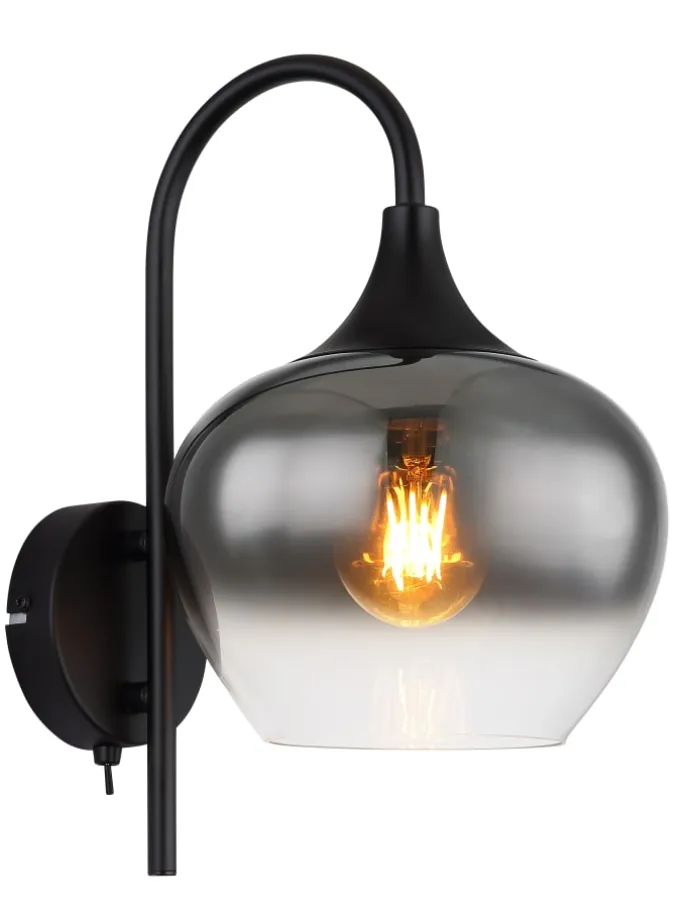 Wandleuchte "MAXY" in black