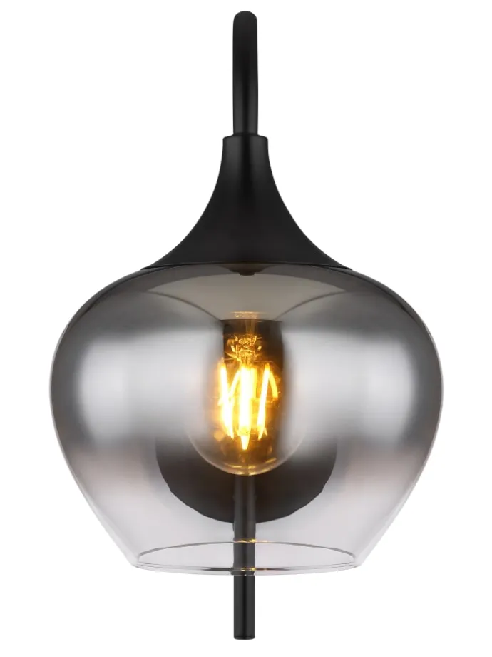 Wandleuchte "MAXY" in black