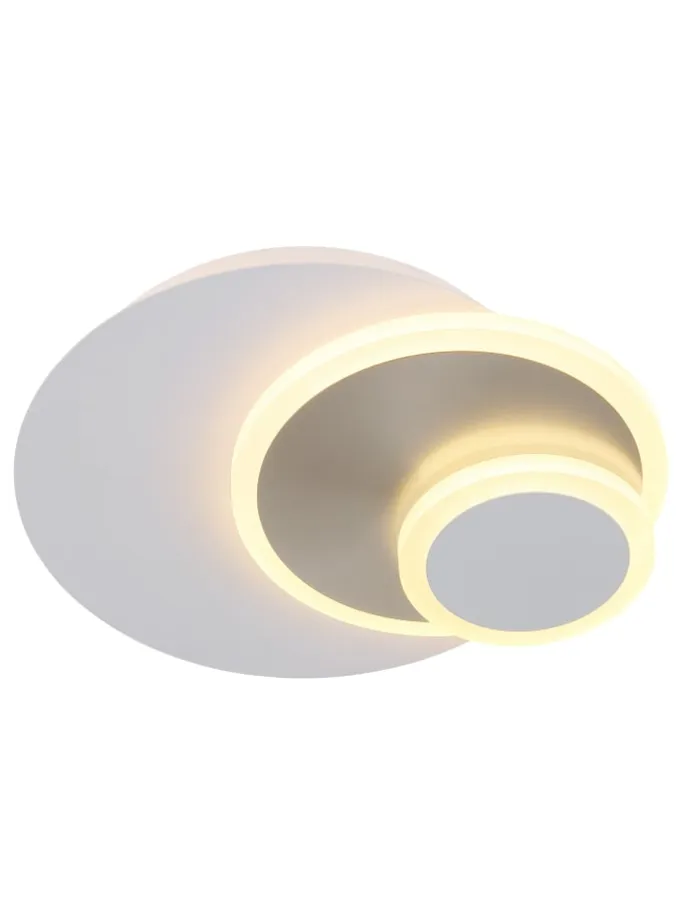 Wandleuchte "ODONELL" in white