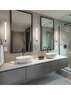 Wandleuchte PIERA in chrom