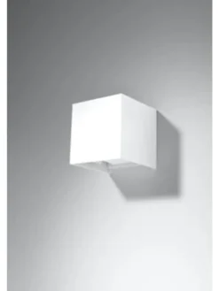 Wandleuchte PINIO in weiss LED IP54 H 140cm