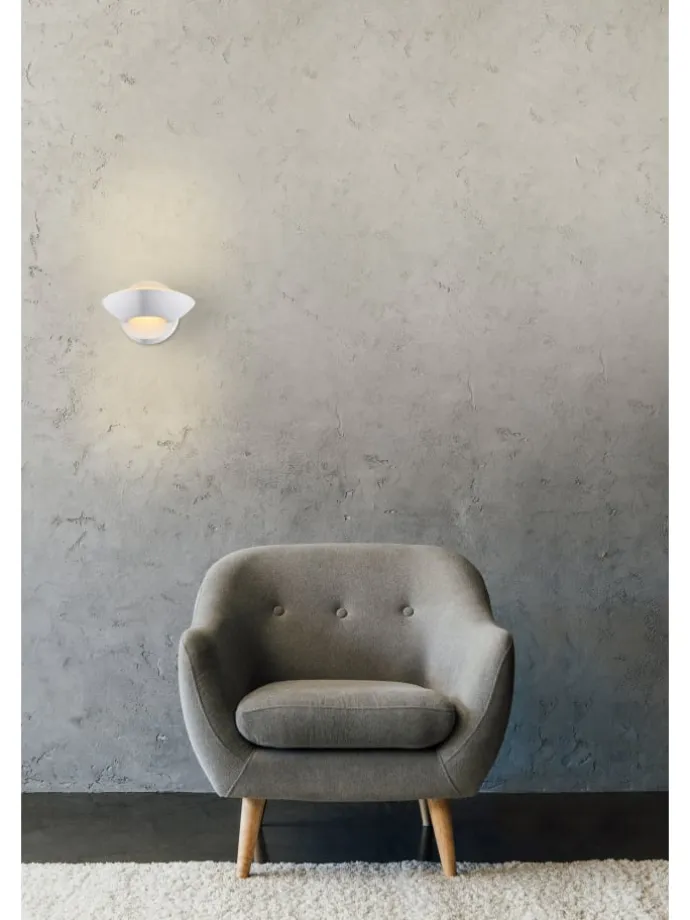 Wandleuchte "SAMMY" in white