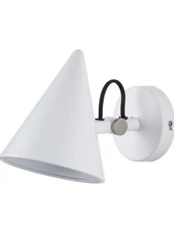 Wandleuchte SCANDICE in Weiß