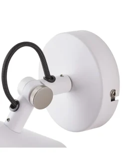 Wandleuchte SCANDICE in Weiß