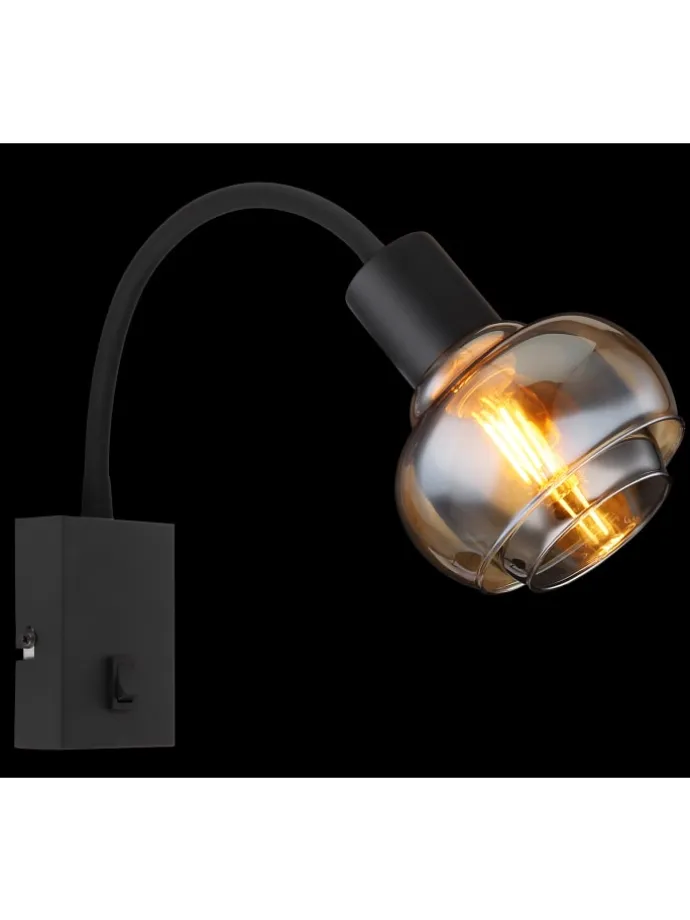 Wandleuchte "TOKKI" in black