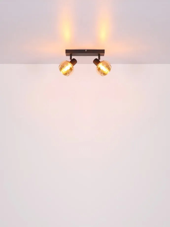 Wandleuchte "TOKKI" in black