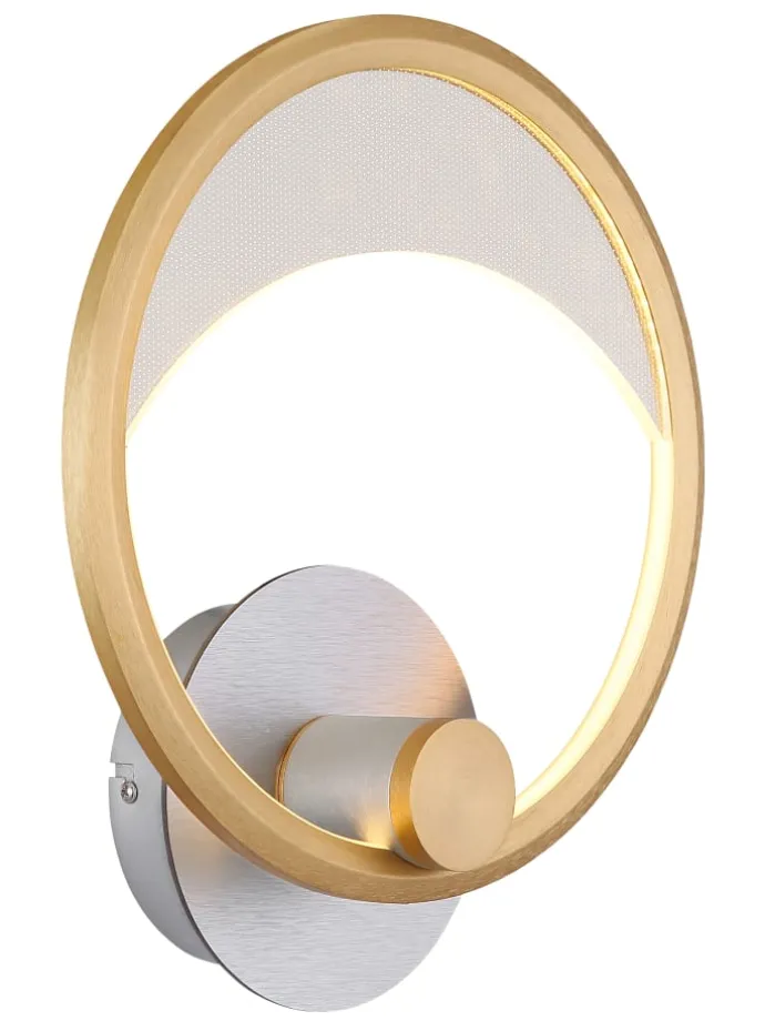 Wandleuchte "UMBRA" in silver