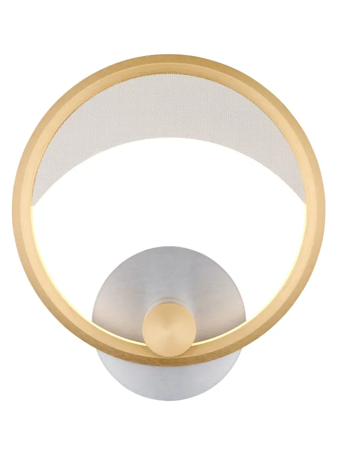 Wandleuchte "UMBRA" in silver