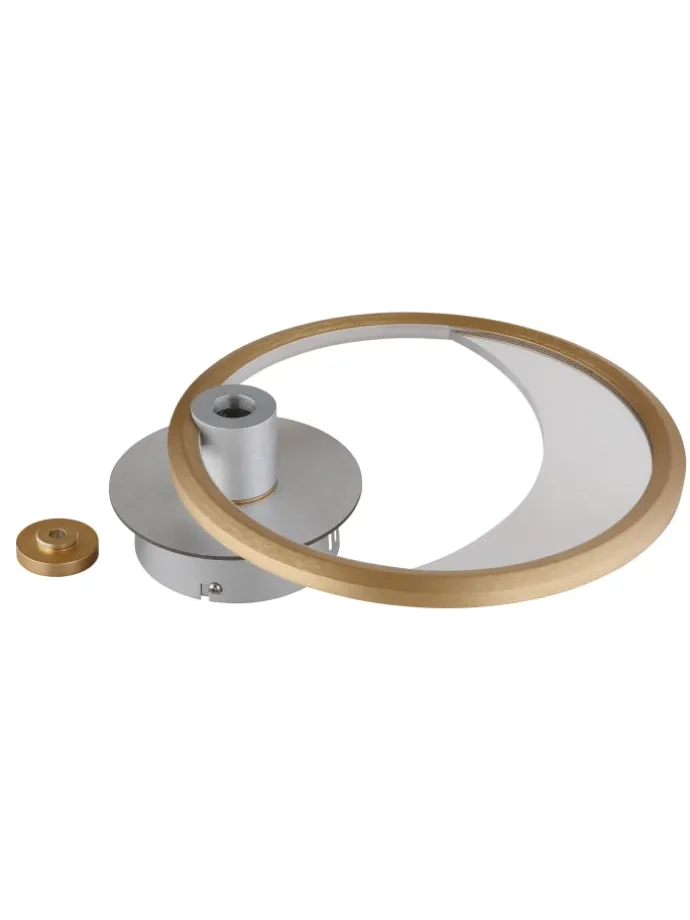 Wandleuchte "UMBRA" in silver