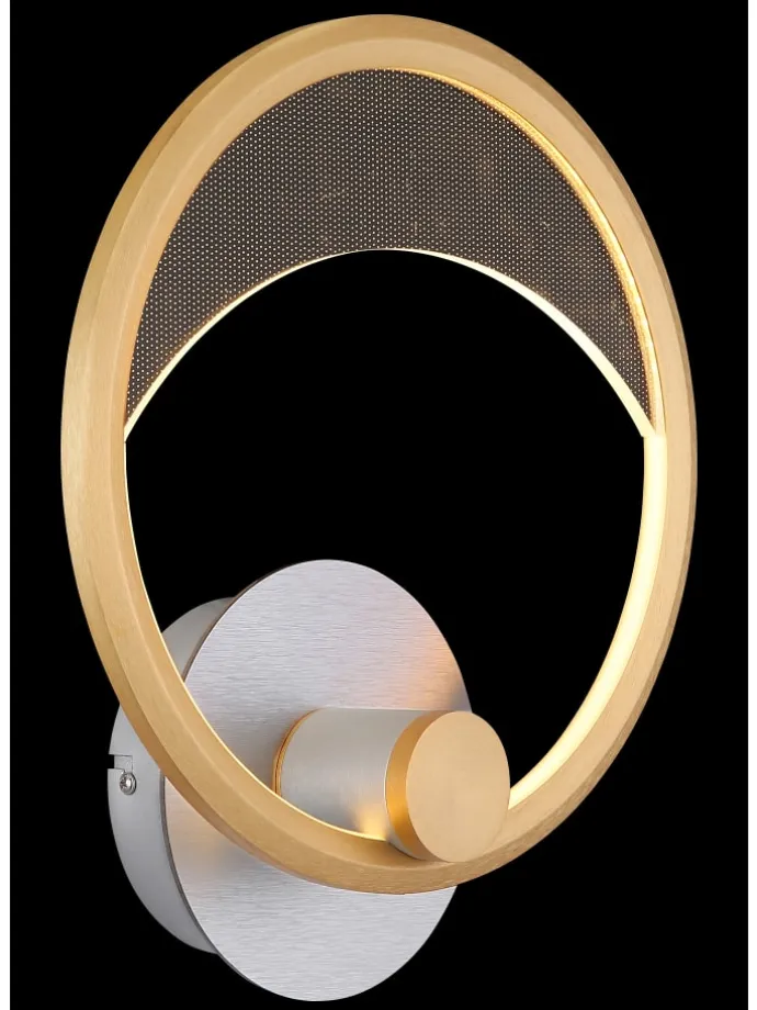 Wandleuchte "UMBRA" in silver