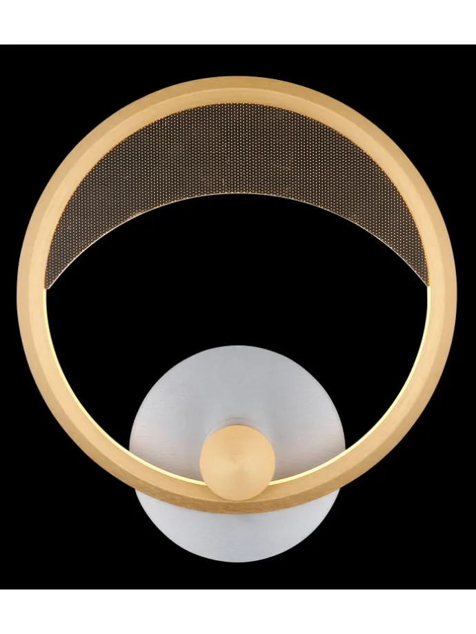 Wandleuchte "UMBRA" in silver