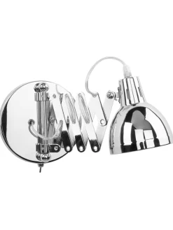 Wandleuchten HARRINGTON in Silber - (W) 11 x (H) 15 x (L) 46 cm