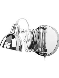 Wandleuchten HARRINGTON in Silber - (W) 11 x (H) 15 x (L) 46 cm