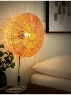 Wandleuchten LUMUT in /Schwarz - (W) 48 x (H) 48 x (L) 20 cm