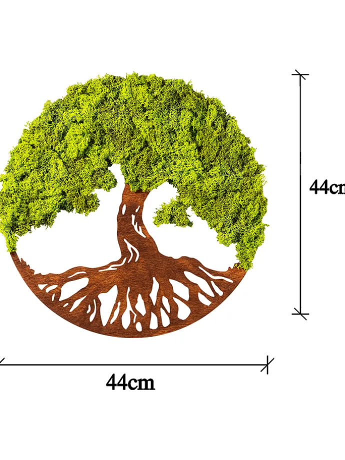 Wandobjekt "Tree of Life 3" - Ø 44 cm