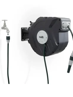 Wandschlauchbox in Anthrazit - (B)45 x (H)35,5 x (T)21 cm