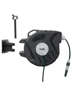 Wandschlauchbox in Anthrazit - (B)45 x (H)35,5 x (T)21 cm