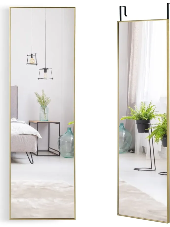 Wandspiegel 37 x 120cm in Gold