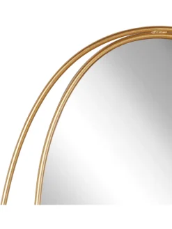 Wandspiegel BESSON in Gold - (W) 55 x (H) 90 x (L) 3 cm