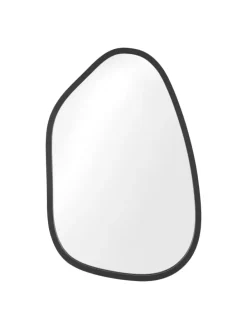 Wandspiegel Filiano in Schwarz (B)58cm (H)80cm (T)1.8cm