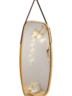 Wandspiegel in Beige