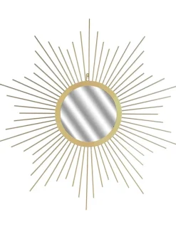 Wandspiegel in Gold - Ø 66 cm