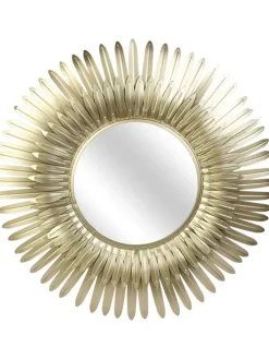 Wandspiegel in Gold - Ø 55 cm