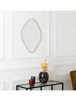 Wandspiegel in Gold - (B)44 x (H)60 cm