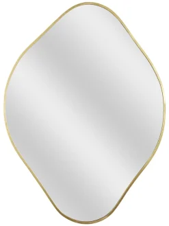 Wandspiegel in Gold - (B)44 x (H)60 cm