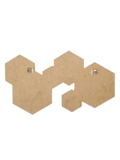 Wandspiegel in Gold - (B)57 x (H)35 cm