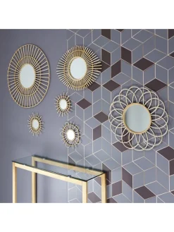 Wandspiegel in Natur - Ø 75 cm