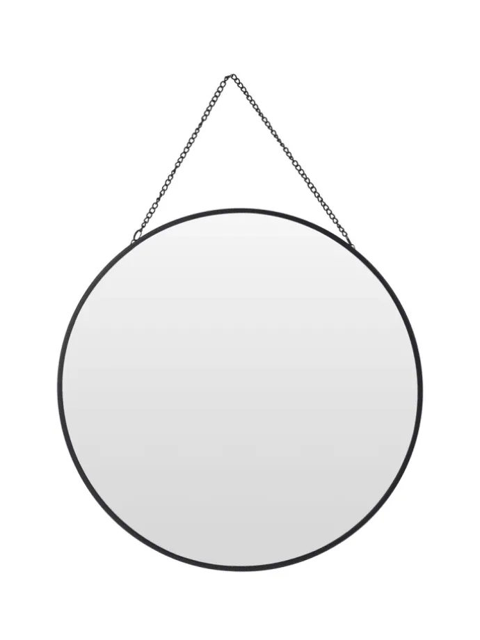 Wandspiegel in schwarz