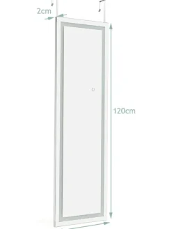 Wandspiegel in Weiß